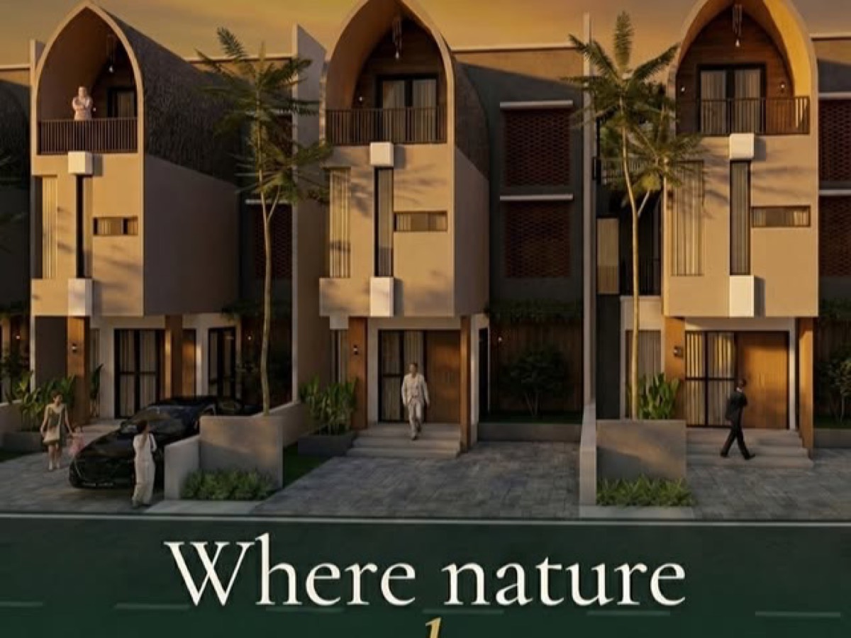Detail arsitektur villa Menantu